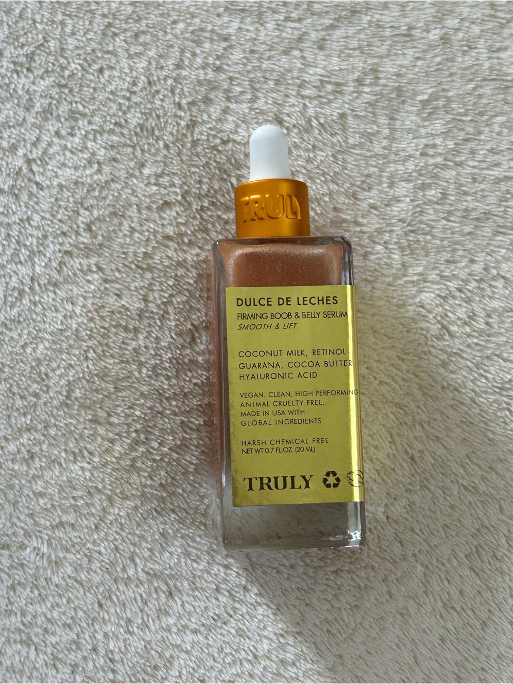 TRULY Dulce De Leches Firming Boob & Belly Serum